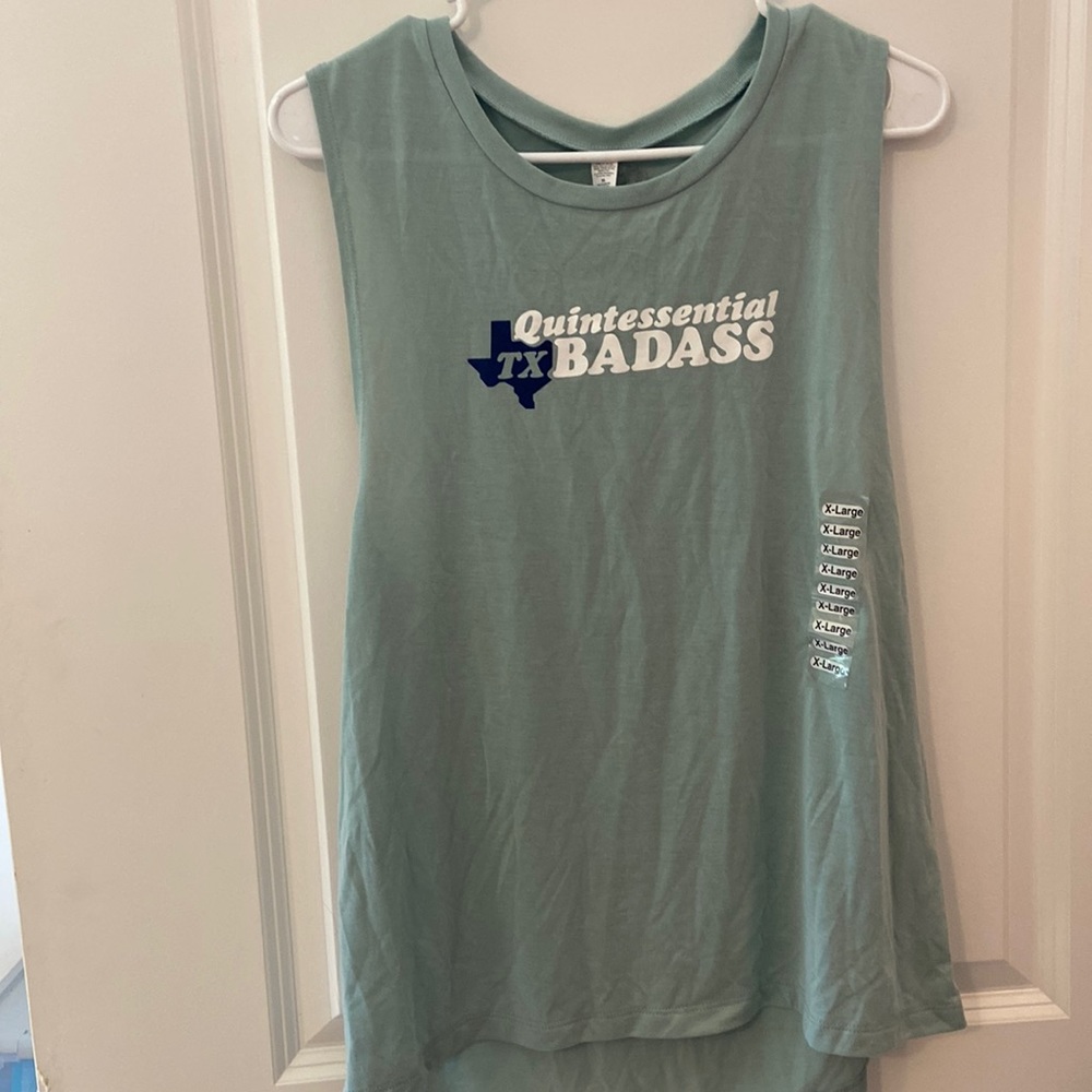 Quintetessential Texas Badass tank top